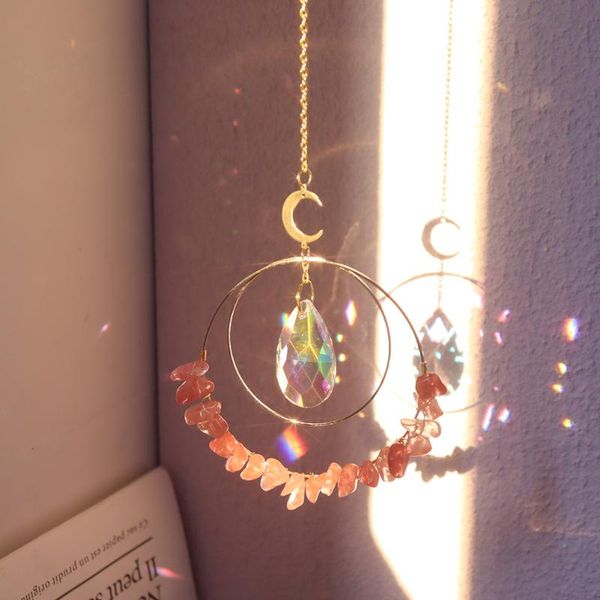 garden decorations crystal wind chime moon sun pendant dream catcher plated colorful beads hanging drop for outdoor indoor windchimes
garden decorations crystal wind chime moon sun pendant dream catcher plated colorful beads hanging drop for outdoor indoor windchimes