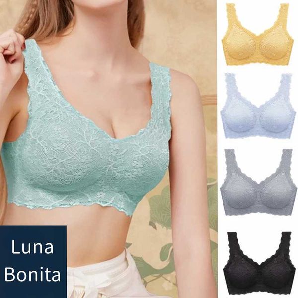 bras seamless underwear thin wireless bra women laces wire push up pad brassiere female bralette lingerie, Red;black
bras seamless underwear thin wireless bra women laces wire push up pad brassiere female bralette lingerie, Red;black