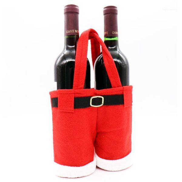 1pcs christmas wine bottle bag candy gift santa claus pants trousers handbag for xmas year festival decoration1
1pcs christmas wine bottle bag candy gift santa claus pants trousers handbag for xmas year festival decoration1