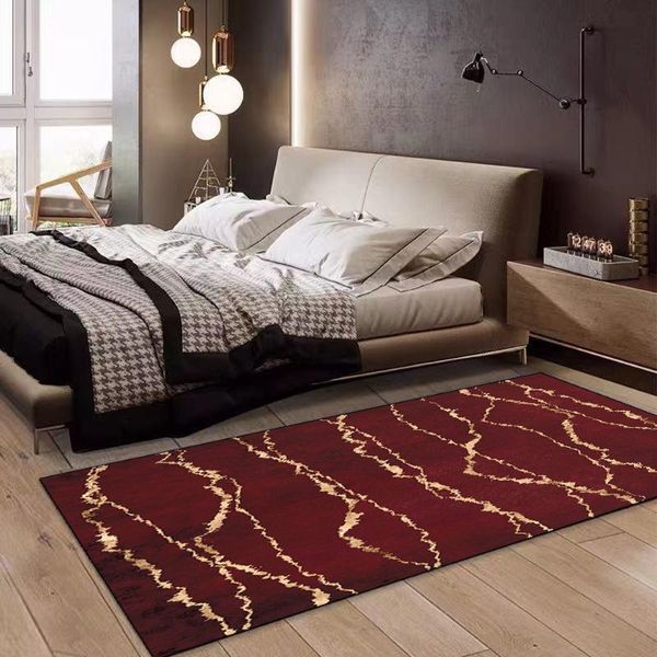 carpets red black gold luxury bedroom carpet living room decoration simple line long corridor home area rug anti-slip floor kitchen mat
carpets red black gold luxury bedroom carpet living room decoration simple line long corridor home area rug anti-slip floor kitchen mat