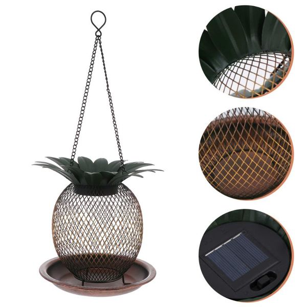 other bird supplies 1pc solar hanging light feeder lantern pineapple design 
other bird supplies 1pc solar hanging light feeder lantern pineapple design