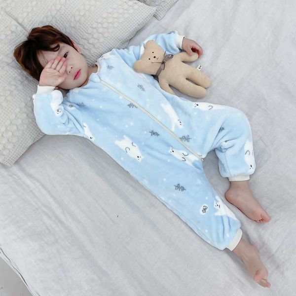 pajamas 1 to 5 years winter flannel childrens sleeping bags rompers for boys and girls one-piece suits home wear, Blue;red
pajamas 1 to 5 years winter flannel childrens sleeping bags rompers for boys and girls one-piece suits home wear, Blue;red