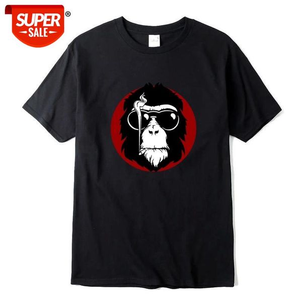 xin yi men's t-shirt 100% cotton funny monkey printing loose o-neck men tshirt short sleeve t-shirt male tee shirts #me98, White;black
xin yi men's t-shirt 100% cotton funny monkey printing loose o-neck men tshirt short sleeve t-shirt male tee shirts #me98, White;black