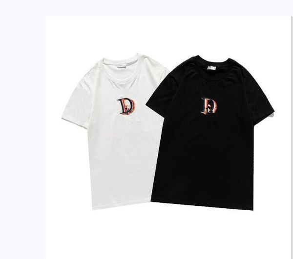 2021 new letter embroidery round neck cotton short-sleeved t-sleeve men's and women's same fashion jacket ing, White
2021 new letter embroidery round neck cotton short-sleeved t-sleeve men's and women's same fashion jacket ing, White