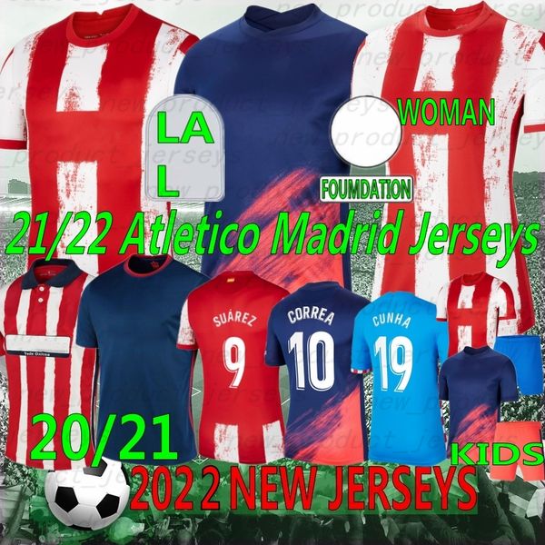 thai 21/22 joao felix m.llorente griezmann atletico de madrid soccer jerseys champions koke correa lemar savic suarez j.m gimenez football s, Black;yellow
thai 21/22 joao felix m.llorente griezmann atletico de madrid soccer jerseys champions koke correa lemar savic suarez j.m gimenez football s, Black;yellow