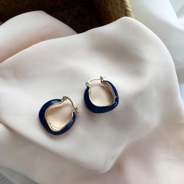 hoop & huggie simple retro fashion earrings personality delicate temperament irregular geometrical women stud, Golden;silver
hoop & huggie simple retro fashion earrings personality delicate temperament irregular geometrical women stud, Golden;silver