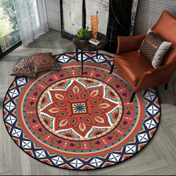 fashion ethnic flower living room bedroom hanging basket chair round floor mat carpet customization
fashion ethnic flower living room bedroom hanging basket chair round floor mat carpet customization