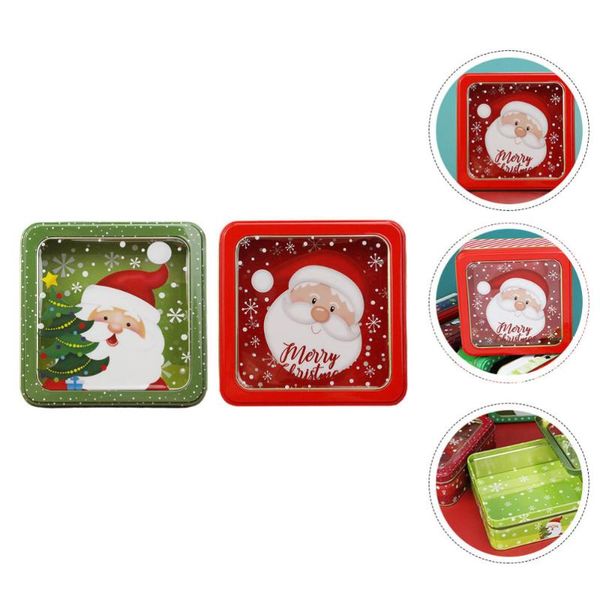 gift wrap 2 pcs christmas candy box cake storage container creative packing
gift wrap 2 pcs christmas candy box cake storage container creative packing