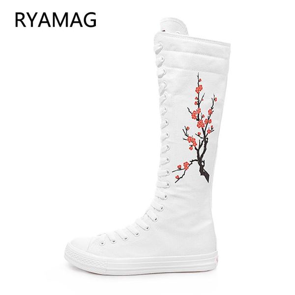 boots ryamag 2021 women's canvas long dance shoes flat fashion printing design zipper comfortable vulcanize sneakers, Black
boots ryamag 2021 women's canvas long dance shoes flat fashion printing design zipper comfortable vulcanize sneakers, Black