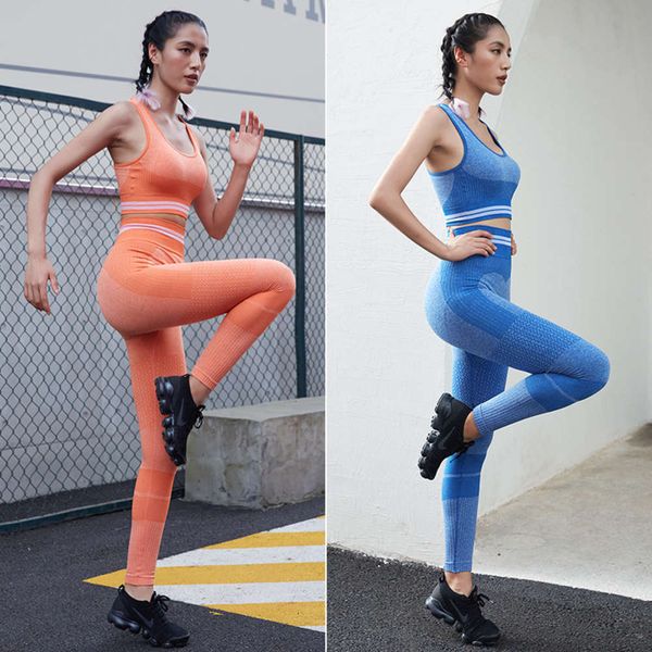 2021new peach hip yoga suit for women, Gray
