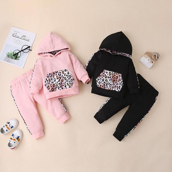 clothing sets baby clothes set toddler girl outfits leopard print pockets hooded + pants autumn fall kids boutique wholesale, White
clothing sets baby clothes set toddler girl outfits leopard print pockets hooded + pants autumn fall kids boutique wholesale, White