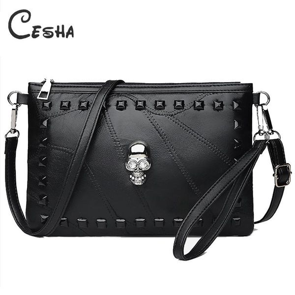 evening bags fashion patchwork sheepskin leather women handbag skull design shoulder bag female rivet crossbody day clutch
evening bags fashion patchwork sheepskin leather women handbag skull design shoulder bag female rivet crossbody day clutch