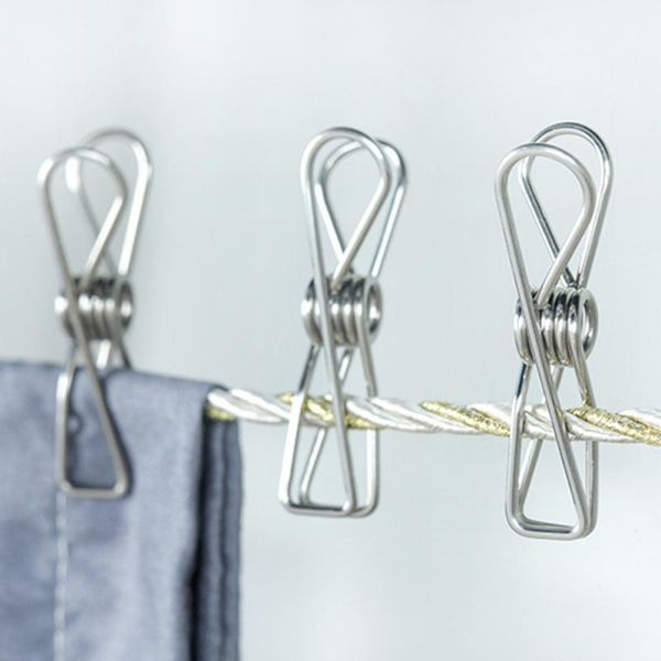 20pcs/set multipurpose stainless steel clips clothes pins pegs holders clothing clamps bag sealing clip household clothespin
20pcs/set multipurpose stainless steel clips clothes pins pegs holders clothing clamps bag sealing clip household clothespin