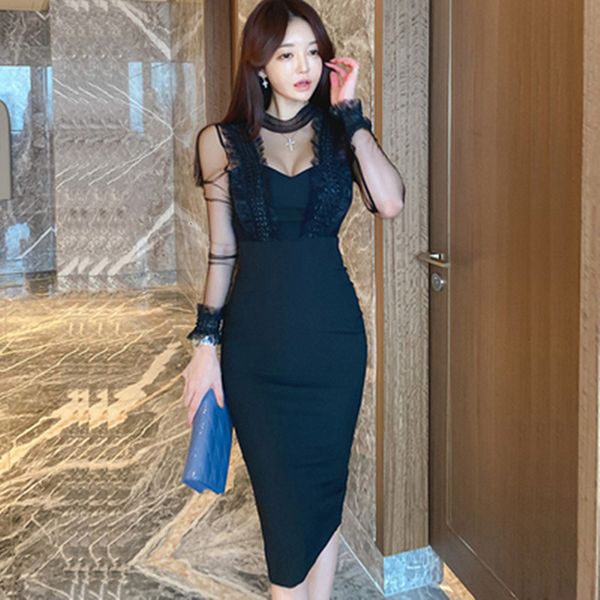 2021 new lace patchwork hollow-out women short dress elegant irregular hip package female party vestidos pauw, Black;gray
2021 new lace patchwork hollow-out women short dress elegant irregular hip package female party vestidos pauw, Black;gray