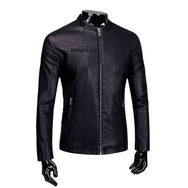 2021 new super explosion models leather men's slim korean version of the short thin jacket chinese style black, Black;brown
2021 new super explosion models leather men's slim korean version of the short thin jacket chinese style black, Black;brown