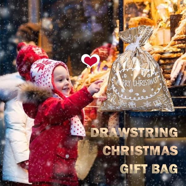 christmas decorations 30pcs gift bag drawstring design portable year candy children's supplies
christmas decorations 30pcs gift bag drawstring design portable year candy children's supplies