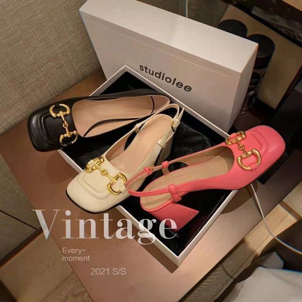 luxury dress shoes high heeled women's 21 european shallow mouth square head french horsetail buckle thick heel sho high heels, Black
luxury dress shoes high heeled women's 21 european shallow mouth square head french horsetail buckle thick heel sho high heels, Black