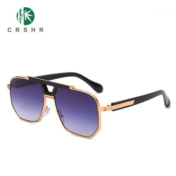 sunglasses crshr 2021 trend vintage square metal fashion women big frame colorful lenses driver pilot glasses for men, White;black
sunglasses crshr 2021 trend vintage square metal fashion women big frame colorful lenses driver pilot glasses for men, White;black