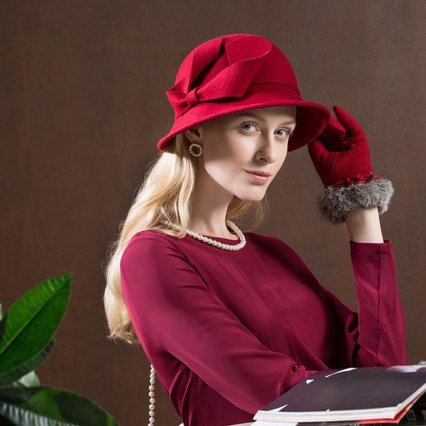 stingy brim hats lady fedoras design dome wool hat female winter warm party caps elegant aristocratic woolen cap a21, Blue;gray
stingy brim hats lady fedoras design dome wool hat female winter warm party caps elegant aristocratic woolen cap a21, Blue;gray