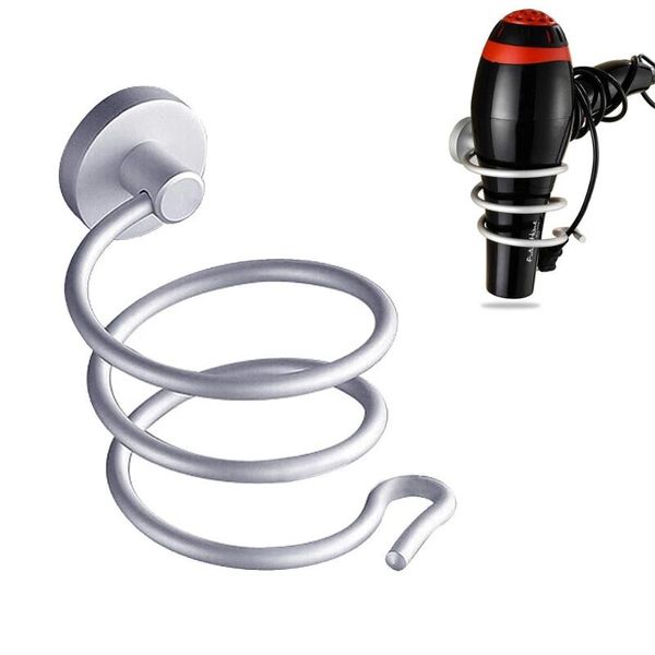 hooks & rails bathroom hair dryer rack wall mounted space aluminum holder spiral stand storage accessory
hooks & rails bathroom hair dryer rack wall mounted space aluminum holder spiral stand storage accessory