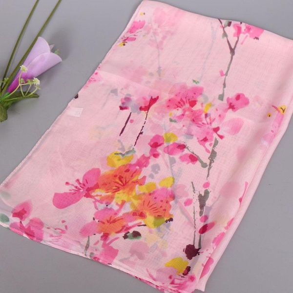 scarves pink blossoming printed chiffon scarf china wind ladies bib accessories small silk shawl, wrap present decorate, Blue;gray
scarves pink blossoming printed chiffon scarf china wind ladies bib accessories small silk shawl, wrap present decorate, Blue;gray