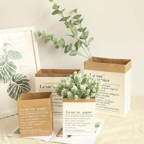 storage bags europe style multi kraft paper plant vase deskflower accessories decorative pot furnishing home wedding l7h6
storage bags europe style multi kraft paper plant vase deskflower accessories decorative pot furnishing home wedding l7h6