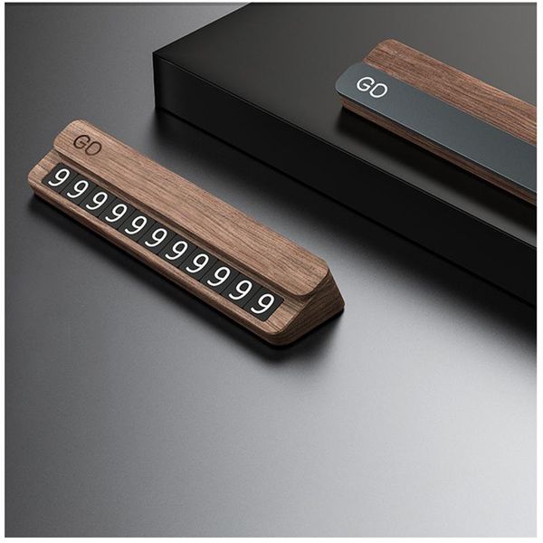 interior decorations temporary car parking sign walnut card hidden number plate high temperature resistant decoration
interior decorations temporary car parking sign walnut card hidden number plate high temperature resistant decoration