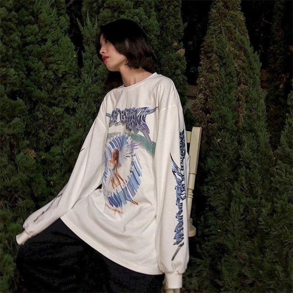 very handsome student bf style sweatshirt female trend new loose korean autumn thin section long-sleeved ins mid-length 201126, Black
very handsome student bf style sweatshirt female trend new loose korean autumn thin section long-sleeved ins mid-length 201126, Black