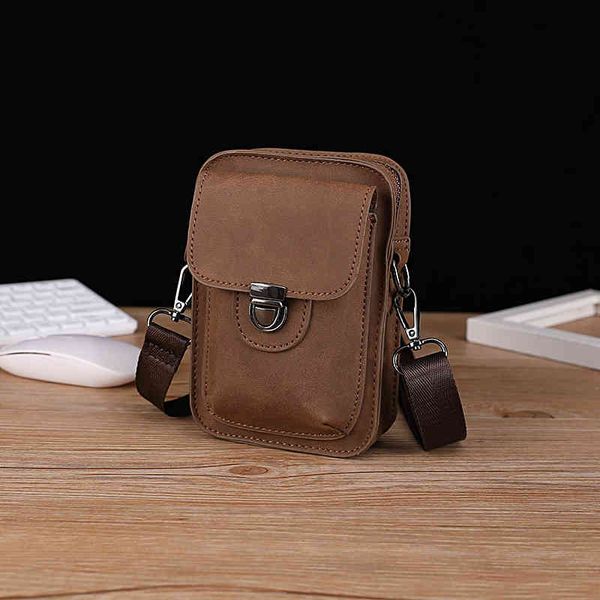 mobile phone bag korean version men's leather one shoulder small outdoor leisure mini waist hanging crazy horse, Black;red
mobile phone bag korean version men's leather one shoulder small outdoor leisure mini waist hanging crazy horse, Black;red