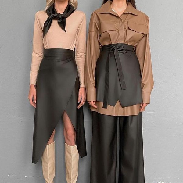 skirts gothic bandage leather wrap skirt women fashion girdle belt irregular midi pleated black harajuku high waist dark woman
skirts gothic bandage leather wrap skirt women fashion girdle belt irregular midi pleated black harajuku high waist dark woman
