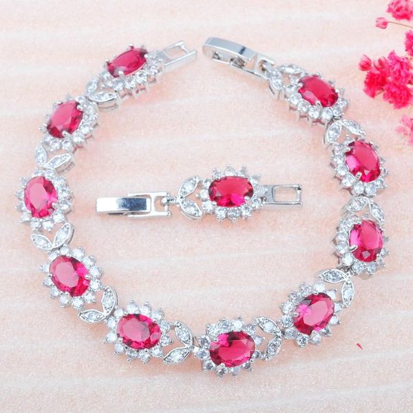 link, chain russian style for women rose red cubic zirconia bracelets wedding jewelry silver color charm crystal female bangles 2021, Black
link, chain russian style for women rose red cubic zirconia bracelets wedding jewelry silver color charm crystal female bangles 2021, Black