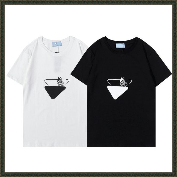 summer luxurys designers t-shirt ladies casual t shirt triangle logo printed tshirts fashion breathable short sleeve clothing 21081811zy, White;black
summer luxurys designers t-shirt ladies casual t shirt triangle logo printed tshirts fashion breathable short sleeve clothing 21081811zy, White;black