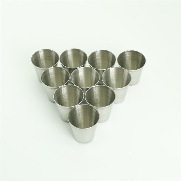 10pcs/set polished mini 30ml silver stainless steel wine drinking sglass barware cup
10pcs/set polished mini 30ml silver stainless steel wine drinking sglass barware cup