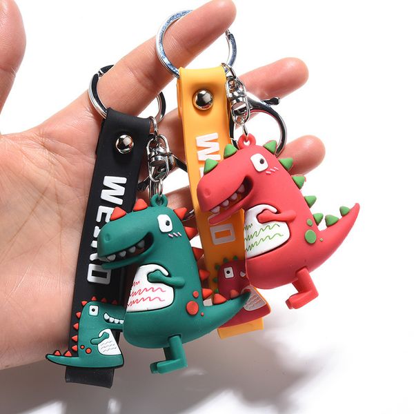2021 fashion keychain new cartoon glue dropping dinosaur keychain exquisite bag pendant creative car keyring activity gift, Silver
2021 fashion keychain new cartoon glue dropping dinosaur keychain exquisite bag pendant creative car keyring activity gift, Silver
