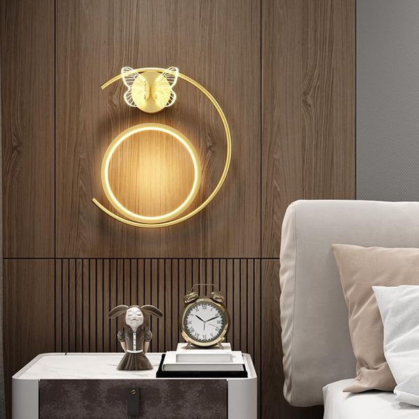 wall lamp modern circle butterfly nordic designer led light for living room aisle decor creative bedroom bedside
wall lamp modern circle butterfly nordic designer led light for living room aisle decor creative bedroom bedside