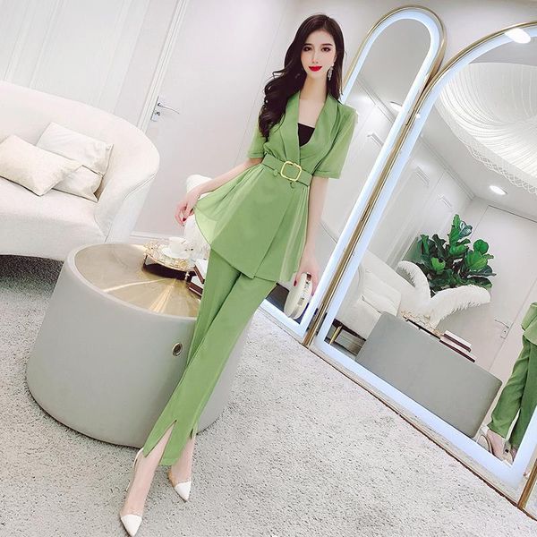 women new 2021 summer two piece set ol ladies sets female and pants tracksuit blouse/pant/set fashion 2 pieces suits a833dc2u, White
women new 2021 summer two piece set ol ladies sets female and pants tracksuit blouse/pant/set fashion 2 pieces suits a833dc2u, White