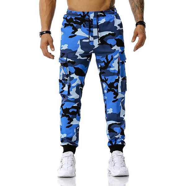 men's pants cargo 95% cotton casual military camouflage jogging trousers, Black
men's pants cargo 95% cotton casual military camouflage jogging trousers, Black