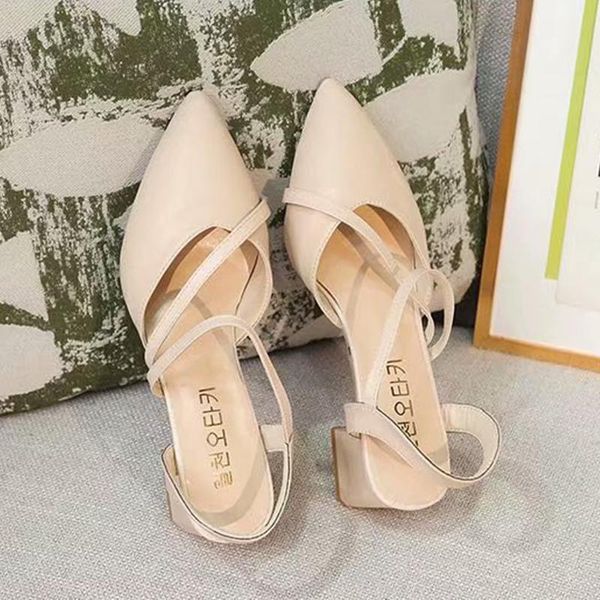 low 2021 women heel slippers spring ladies leather shoes women casual shoes woman slippers fashion pointed toe sandals, Black
low 2021 women heel slippers spring ladies leather shoes women casual shoes woman slippers fashion pointed toe sandals, Black