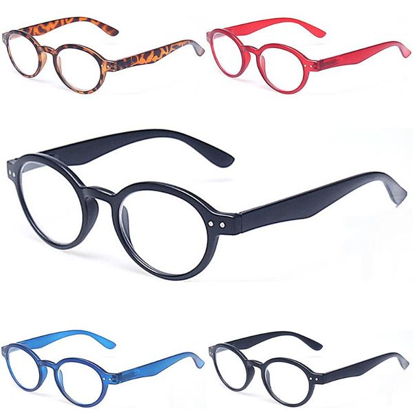 sunglasses men and women classic retro oval frame reading glasses spring hinge comfortable reader, White;black
sunglasses men and women classic retro oval frame reading glasses spring hinge comfortable reader, White;black
