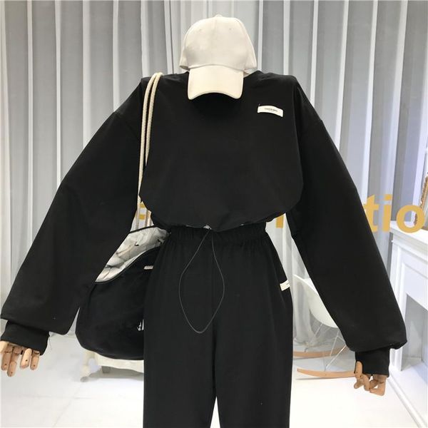 women's tracksuits long sleeve sports suit 2021 summer fashion sweater casual pants two-piece, Gray
women's tracksuits long sleeve sports suit 2021 summer fashion sweater casual pants two-piece, Gray