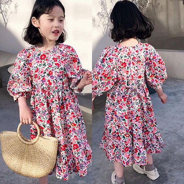 girl's dresses baby grils flowers girl casual princess summer fashing girls floral party costumes kids cute long vestidos, Red;yellow
girl's dresses baby grils flowers girl casual princess summer fashing girls floral party costumes kids cute long vestidos, Red;yellow