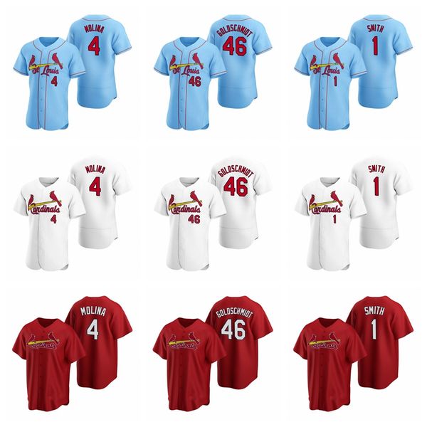 baseball jerseys 4 yadier molina 46 paul goldschmidt 1 ozzie smith men women youth size s-4xl custom st. louiscardinalsjersey 20, Blue;black
baseball jerseys 4 yadier molina 46 paul goldschmidt 1 ozzie smith men women youth size s-4xl custom st. louiscardinalsjersey 20, Blue;black