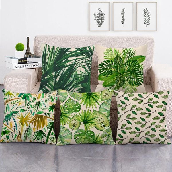 one side print cushion cover linen pillow cover for home sofa seat throw cases cute vintage decoration 45x45cm green leaf plant
one side print cushion cover linen pillow cover for home sofa seat throw cases cute vintage decoration 45x45cm green leaf plant