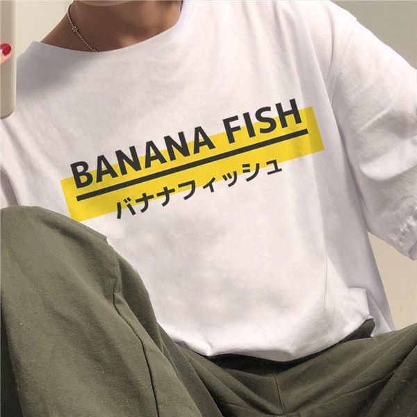 japanese anime banana fish mens t shirts and women y2k streetwear loose sayonara letter print short sleeve gothic tees, White;black
japanese anime banana fish mens t shirts and women y2k streetwear loose sayonara letter print short sleeve gothic tees, White;black
