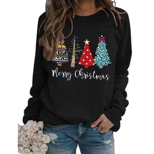 women's hoodies & sweatshirts women hoodie merry christmas tree printed fleece long sleeve o neck loose sweatshirt girls pullovers autu, Black
women's hoodies & sweatshirts women hoodie merry christmas tree printed fleece long sleeve o neck loose sweatshirt girls pullovers autu, Black