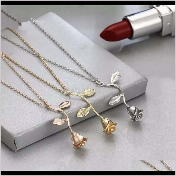 necklaces & pendants fashion flower for girl rose gold sier pendant necklace friends bridesmaid wedding women jewelry valentines drop delive, Silver
necklaces & pendants fashion flower for girl rose gold sier pendant necklace friends bridesmaid wedding women jewelry valentines drop delive, Silver
