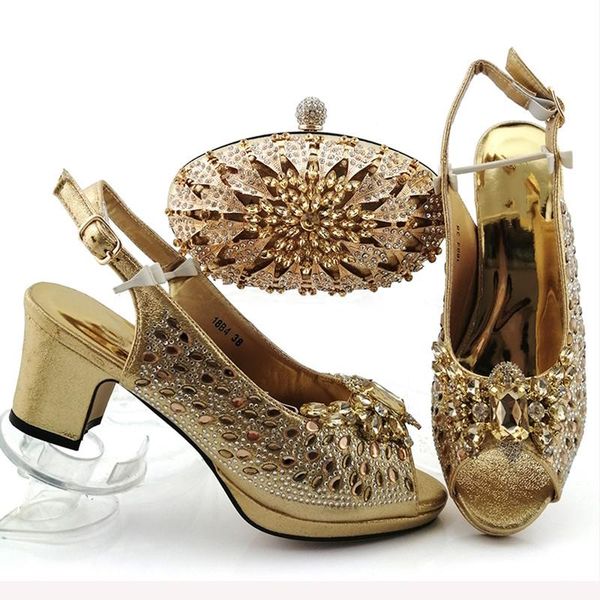 dress shoes luuxry gold with crystal stones high heel evening and clutch bag sets 18b4 , height 7cm, Black
dress shoes luuxry gold with crystal stones high heel evening and clutch bag sets 18b4 , height 7cm, Black