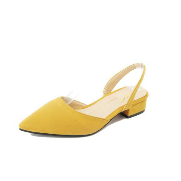 women pumps slip on office lady thick heel solid pointed toe princess style slingback fashion nude shoe sandals, Black
women pumps slip on office lady thick heel solid pointed toe princess style slingback fashion nude shoe sandals, Black