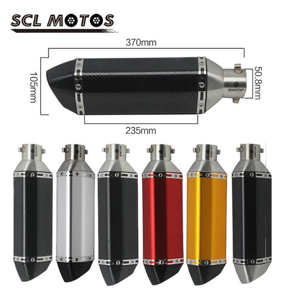 motorcycle exhaust system scl motos 38-51mm universal modified pipe slip-on ak pipes moto escape for crf 230 cb650f msx125
motorcycle exhaust system scl motos 38-51mm universal modified pipe slip-on ak pipes moto escape for crf 230 cb650f msx125