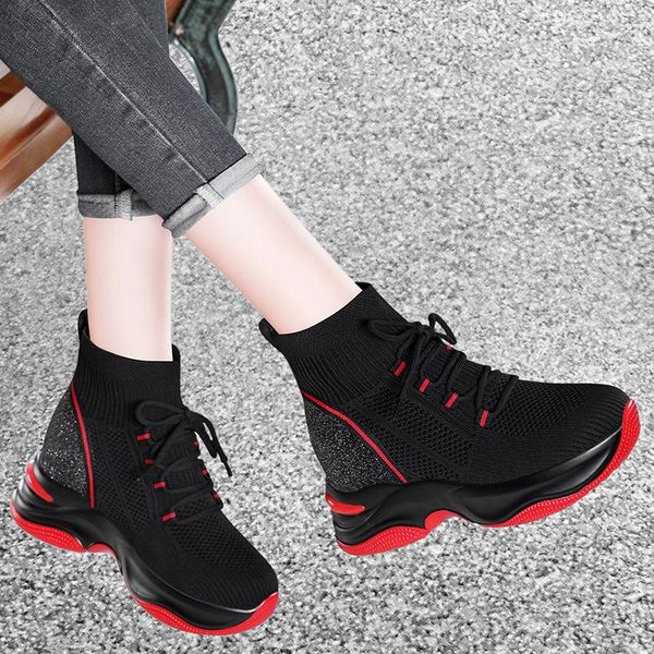 boots black wedges shoes women chunky sneakers on platform 2021 spring female casual sock high seakers breathble
boots black wedges shoes women chunky sneakers on platform 2021 spring female casual sock high seakers breathble